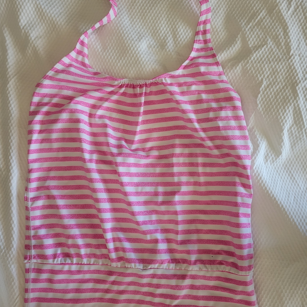 Victoria's Secret Pink and White Striped Top
